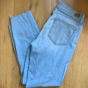 Paige Light wash denim jeans